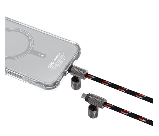Skinarma Uniwersalna smycz do telefonu kabel 2w1 Dyno Ve USB-C/USB-C - 1351810 - zdjęcie 3